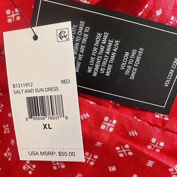 NWT Volcom Salt & Sun Dress - Picture 13 of 15